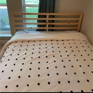 Polka Dotted Pottery Barn Duvet Cover - Limited Edition